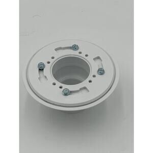 PVC Drain Flange Coupling for Tile Floor Signature Hardware 39922 SH439001WH